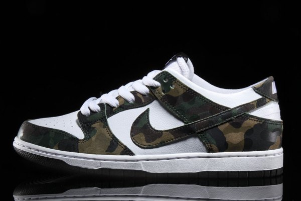 Nike SB Dunk Low Camo Legion Green 854866-331 | SneakerNews.com