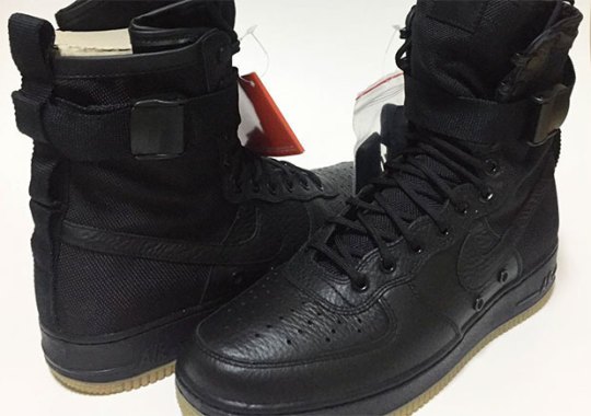 Another Nike SF-AF1 In Black/Gum Is Releasing