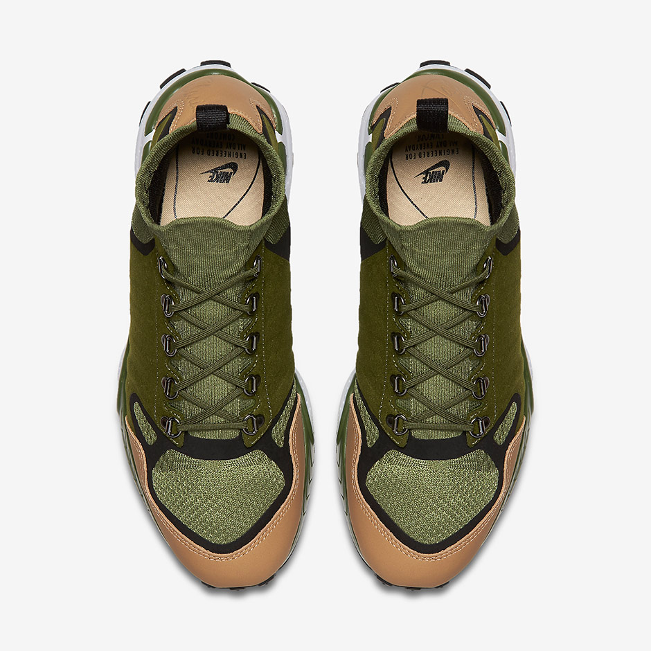 Nike Zoom Talaria Mid Flyknit Palm Green Legion Green Vachetta Tan 13