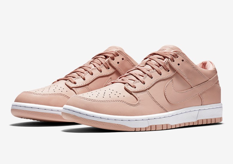 NikeLab Dunk Lux Low Releasing In Vachetta Tan And Arctic Orange