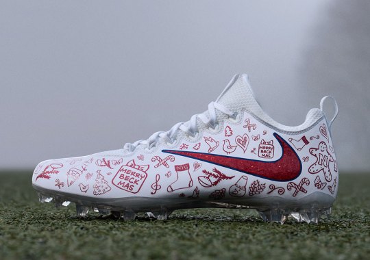 Nike Put Actual Grass In Odell Beckham Jr’s Christmas Cleats