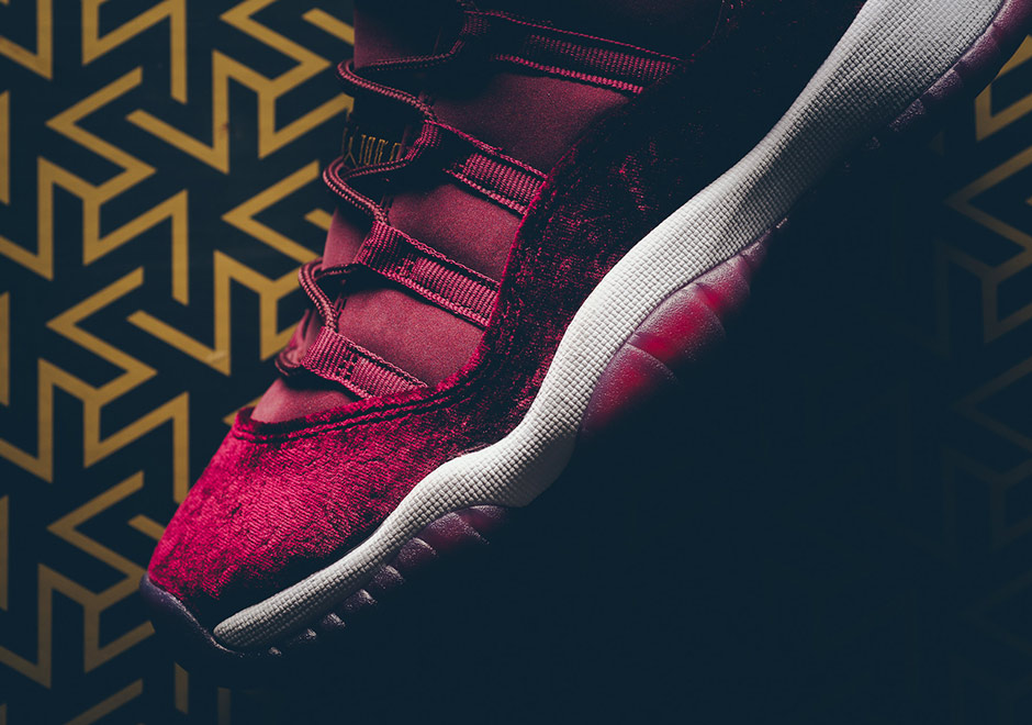 air jordan 11 red velvet mens