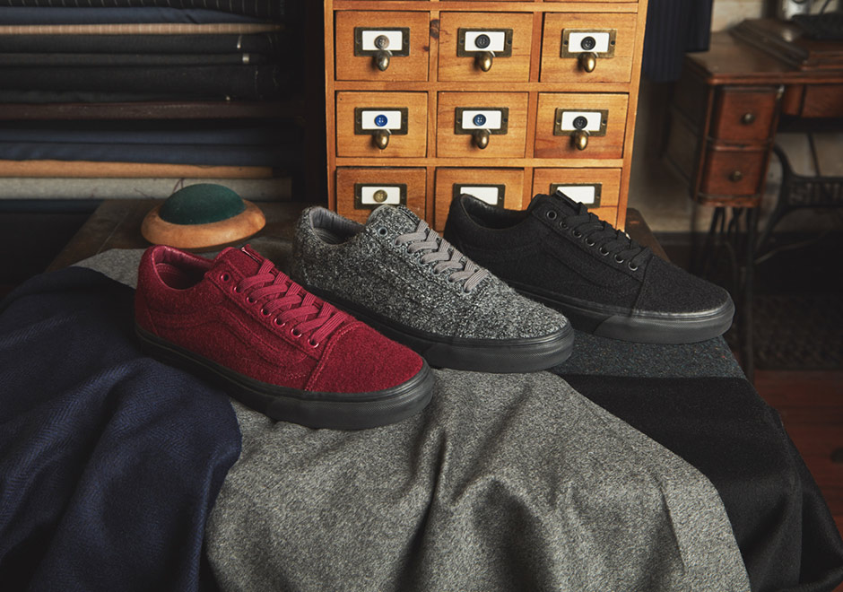 Size Vans Old Skool Wool 2