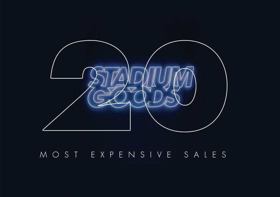 The 20 Most Expensive Sales In Stadium Goods History (And #1 Isn't Even A Shoe)