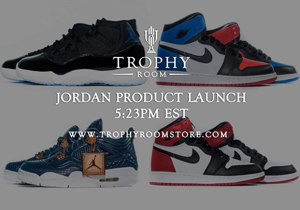 Trophy Room Air Jordan Restock December 16, 2016 | SneakerNews.com