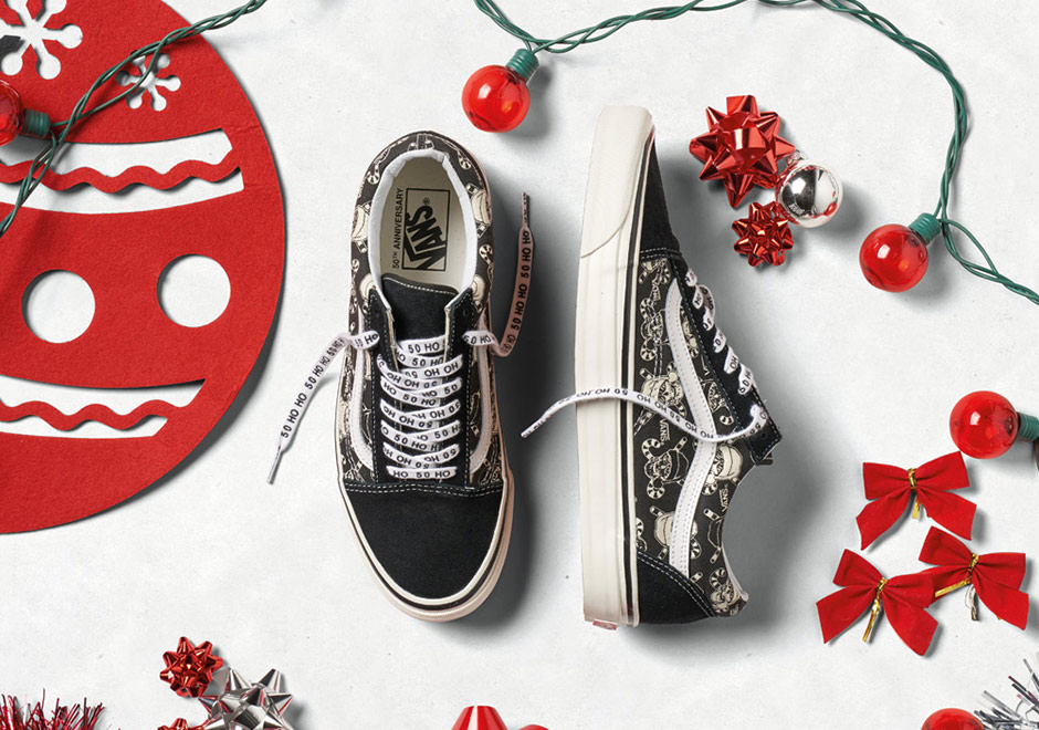 Vans Holiday 2016 Collection Santa Skull  SneakerNews.com