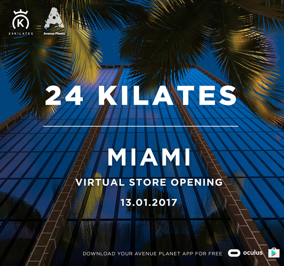 24 Kilates Miami Vertual Reality Store Opening 07