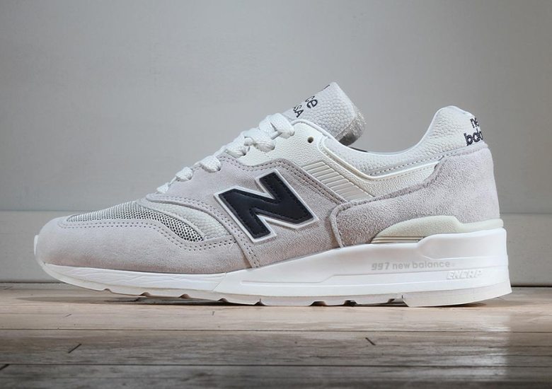 New Balance 997 Made In USA Gets Clean In White and Navy