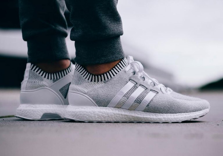 Adidas EQT Support Gray‎ Cream Mens Sz 8 Primeknit Running Shoes BB1242 2016 adidas EQT Running Support Gray for Sale | Authenticity  main image 4