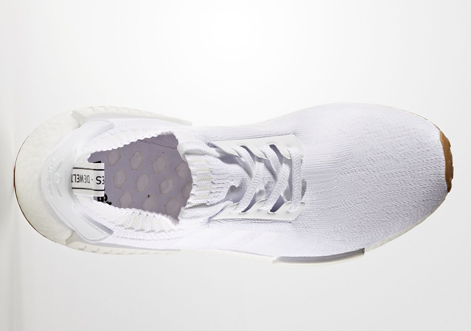 Nmd r1 primeknit white white outlet gum