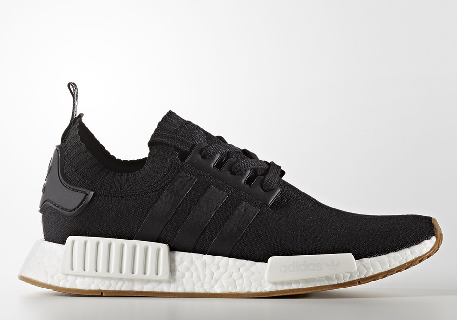 Adidas Nmd R1 Gum Pack White Black Primeknit 2 1