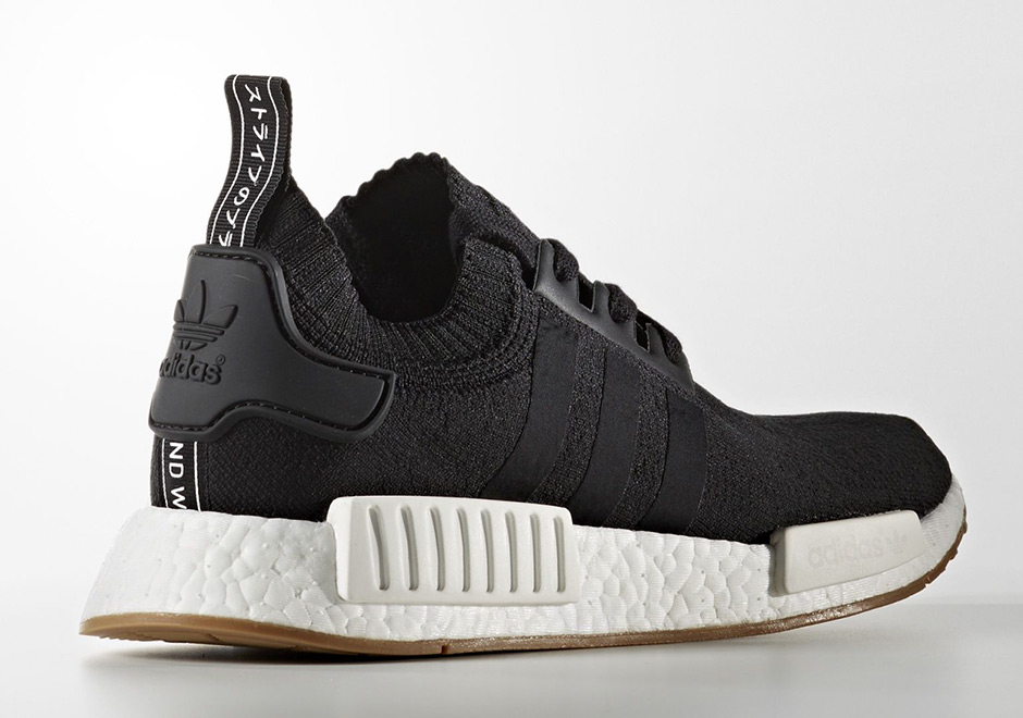 adidas nmd black primeknit