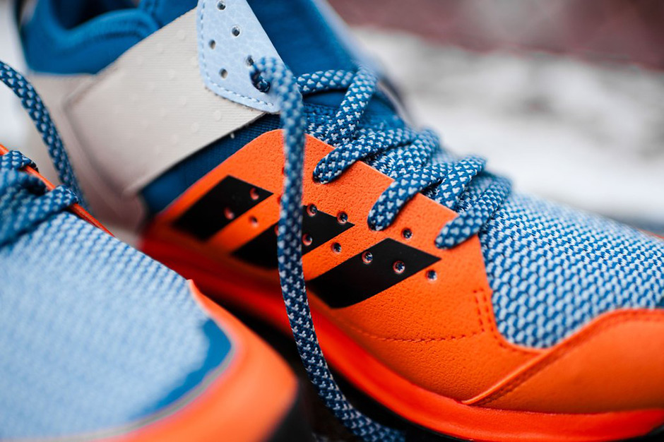 Adidas Response Trail Boost Core Blue Energy Orange 07