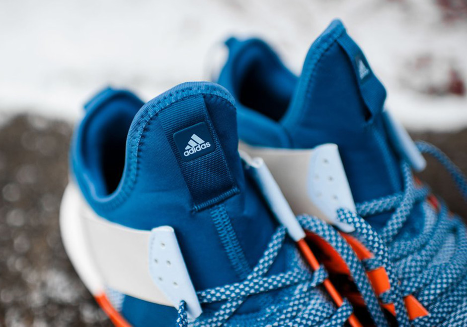 Adidas Response Trail Boost Core Blue Energy Orange 10