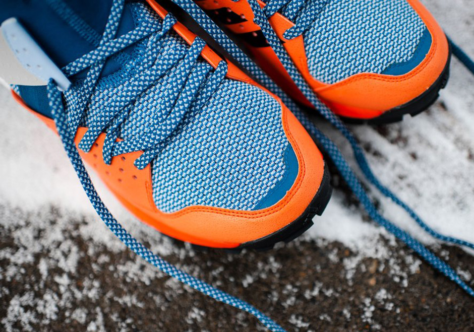 Adidas Response Trail Boost Core Blue Energy Orange 11