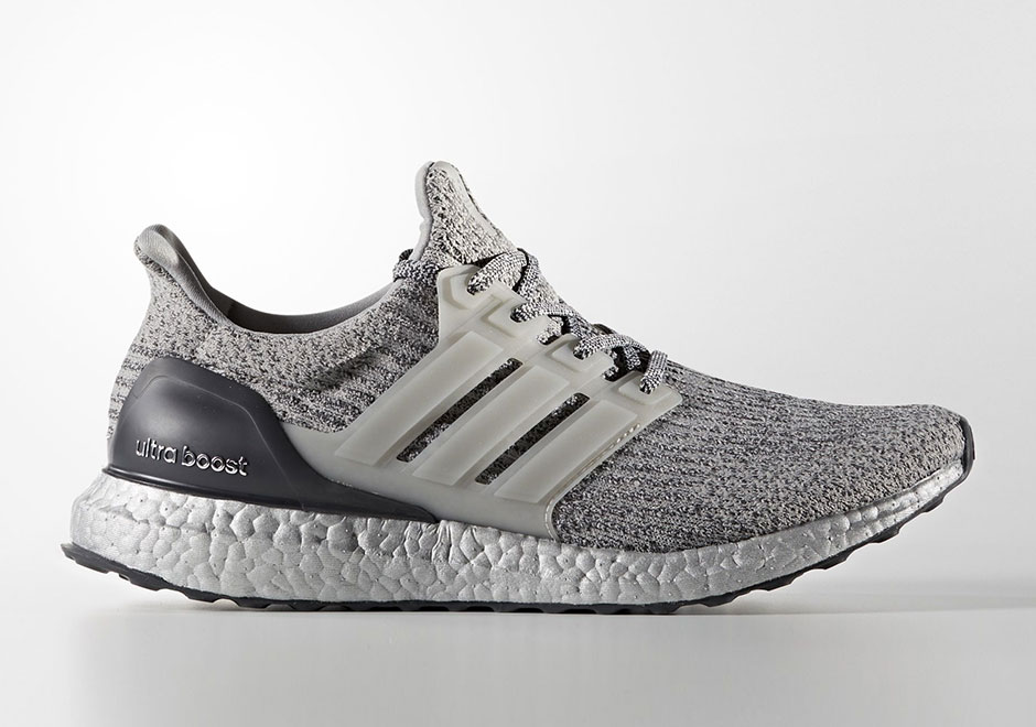 Ultra boost hot sale silver boost