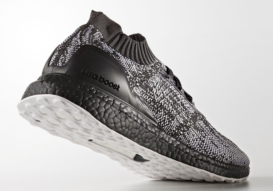 ultra boost uncaged black and white