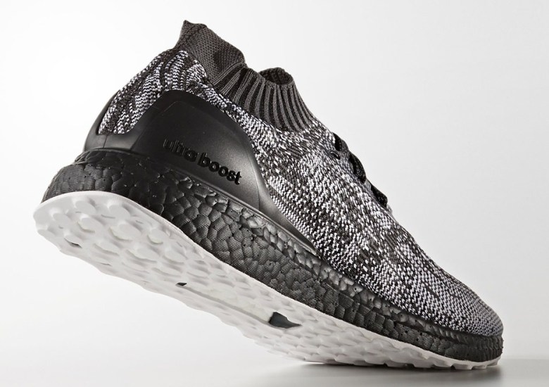 Black Boost And White Soles Combine On The adidas Ultra Boost Uncaged