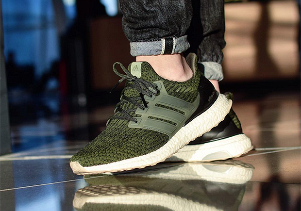 Adidas ultra boost 3.0 green night sale