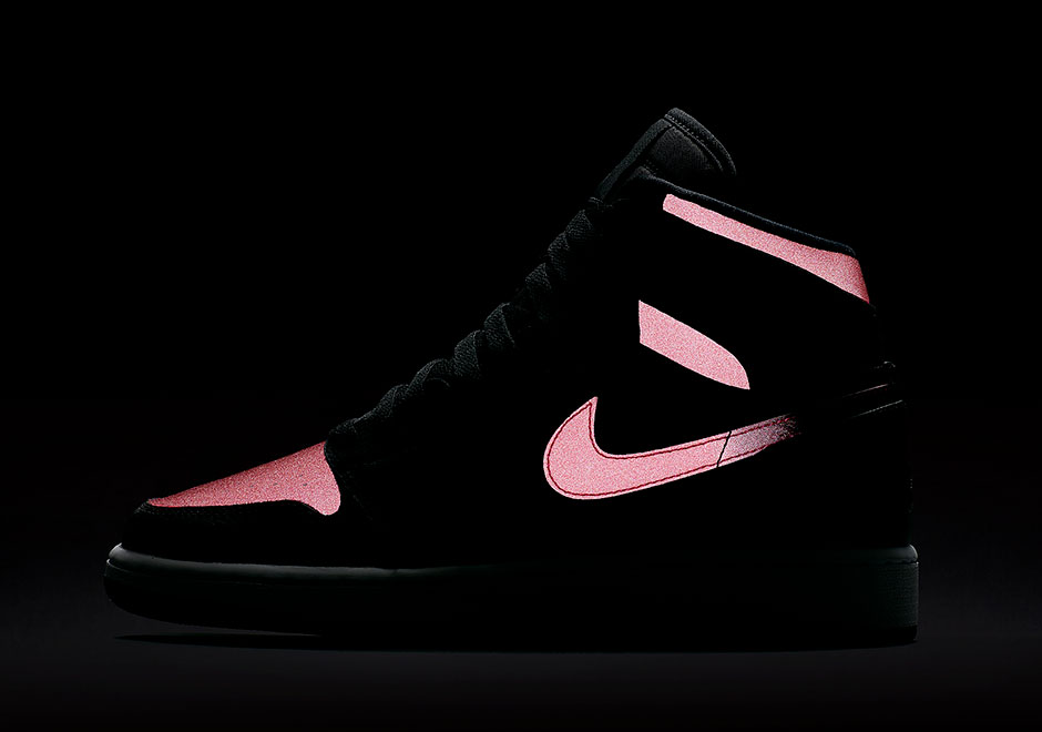 Air Jordan 1 Gg Black Pink 07