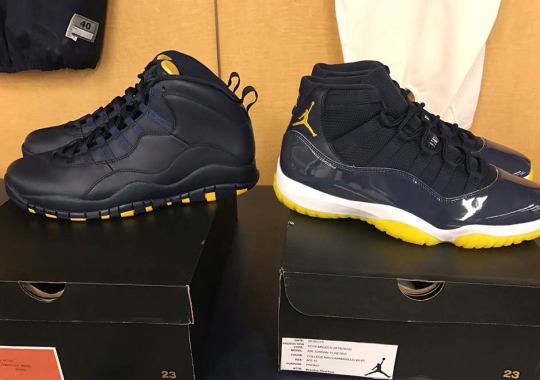 Michigan Assistant Coach Jay Harbaugh Shows Off Air Jordan exchanging PEs