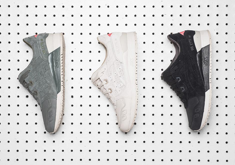 ASICS GEL-Lyte III "Perforated Pack" In Three Colors