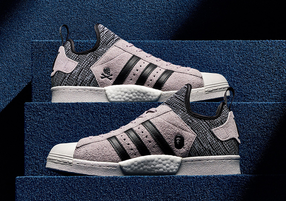 Bape Neighborhood Adidas Superstar Boost 2 1