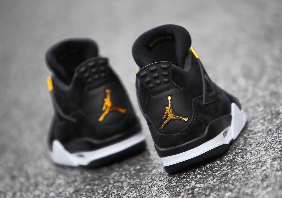 jordan Lands 4 Royalty Black Gold 6