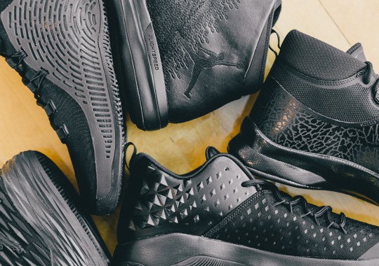 Closer Look At Jordan Brand’s All-Black PE Collection For MLK Day