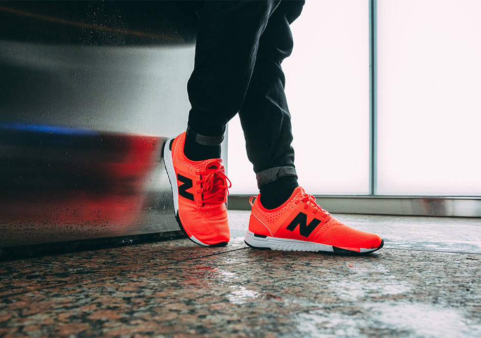 new balance 247 orange