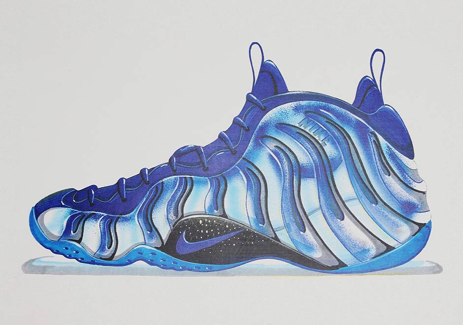 Nike Explores The History Of Foamposite, Sharing Original Sketches, Samples, and More