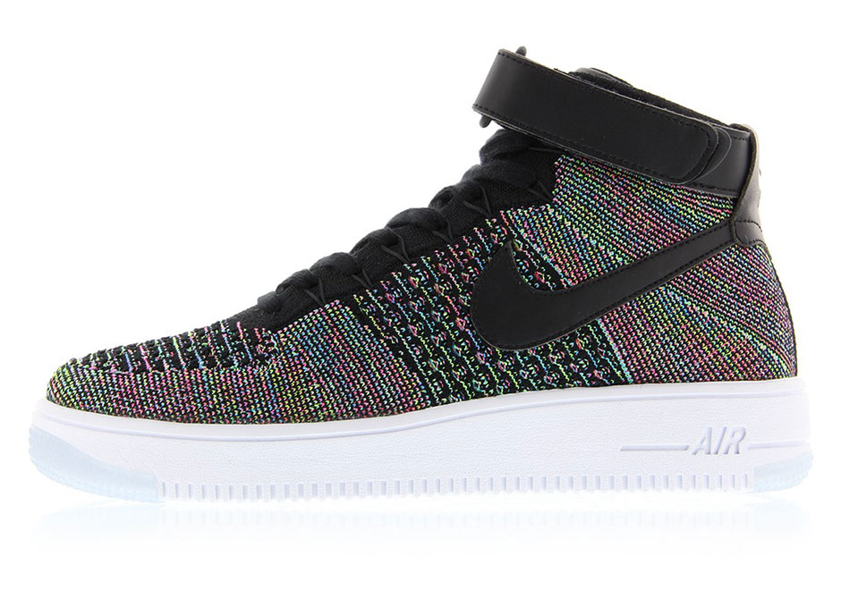 Nike Air Force 1 Mid Flyknit Multi Color 2 0 02