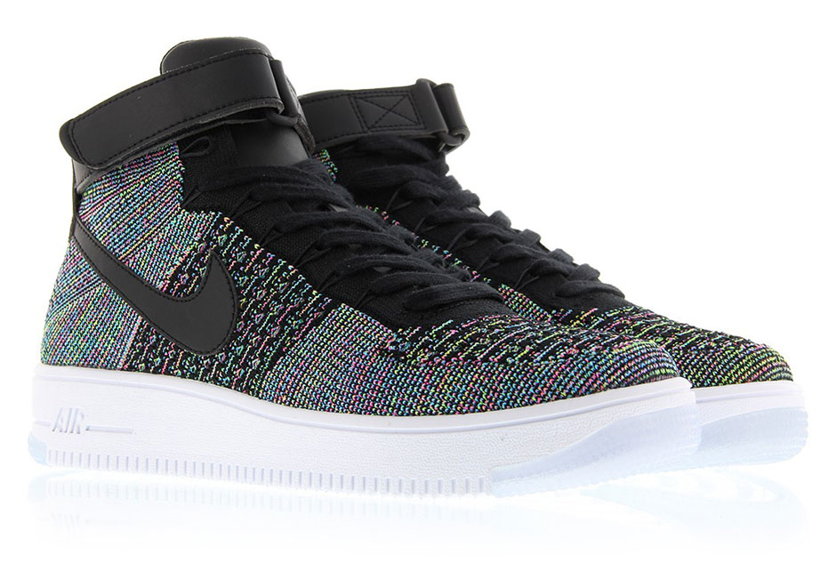 Nike Air Force 1 Mid Flyknit Multi Color 2 0 03