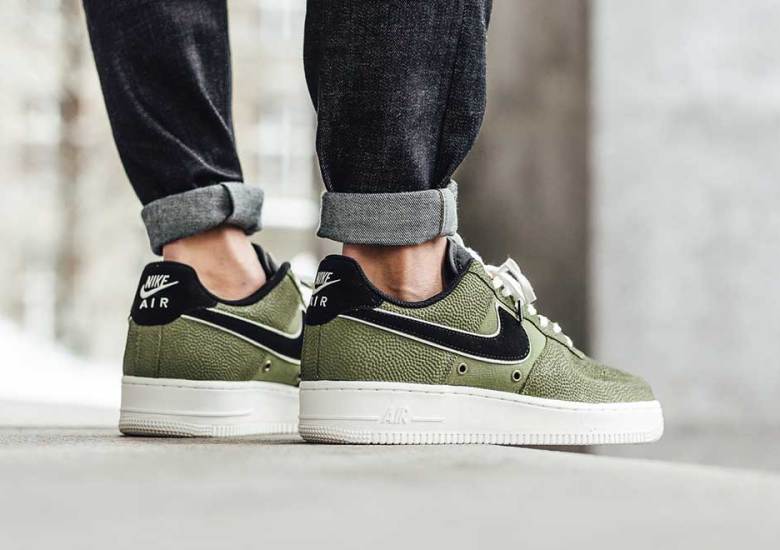 Nike Puts “Palm Green” Basketball Leather Uppers On The Air Force 1