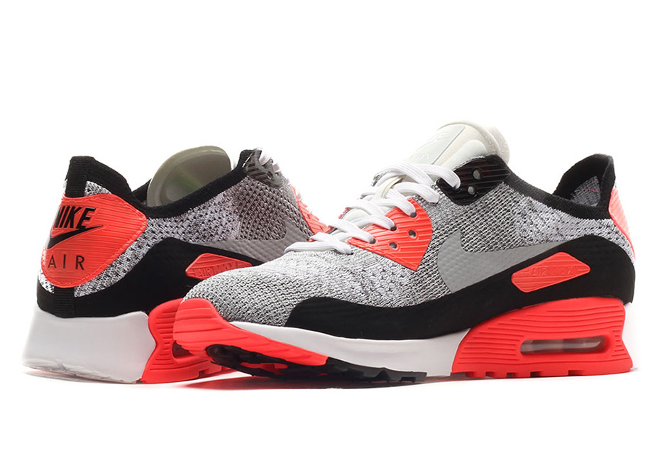 Nike air max hot sale 90 infrared flyknit