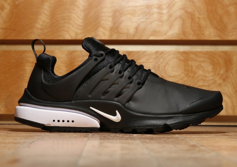 Nike Air Presto Low Utility Goes All Black With A Touch of White