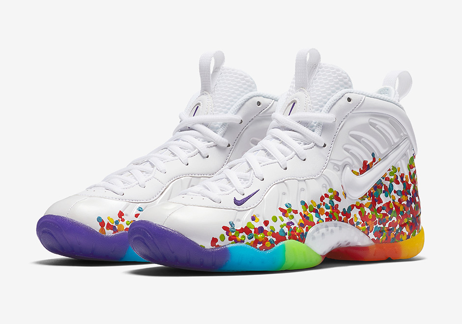 air foamposite one white fruity pebbles