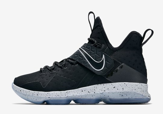 Official Images Of The Nike LeBron 14 “Black Ice”