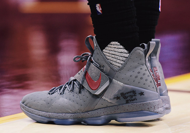 Lebron 14 clearance grey