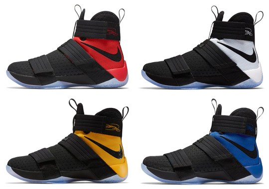 Preview Upcoming Colorways Of The Nike LeBron Soldier 10 For 2017
