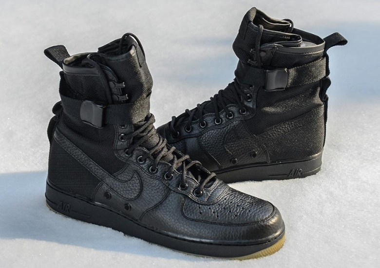 Nike Releases the SF-AF1 In Black And Gum