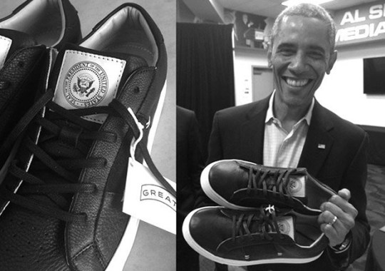 President Barack Obama Gifted “POTUS” Shoes By Greats Brand