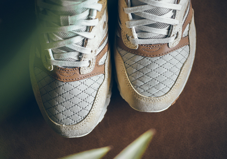 Saucony Grid SD Quilted Leather Tan | SneakerNews.com