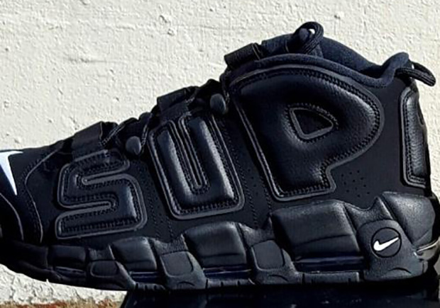 Supreme Nike Air More Uptempo Suptempo On-Feet