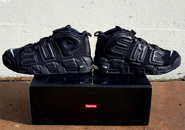 First Look At The Supreme x Nike Air More Uptempo “Suptempo”