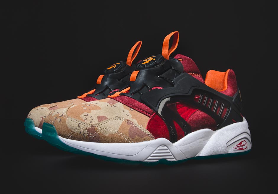 atmos and Titolo Join Forces For The Puma Disc Blaze "Desert Dusk"