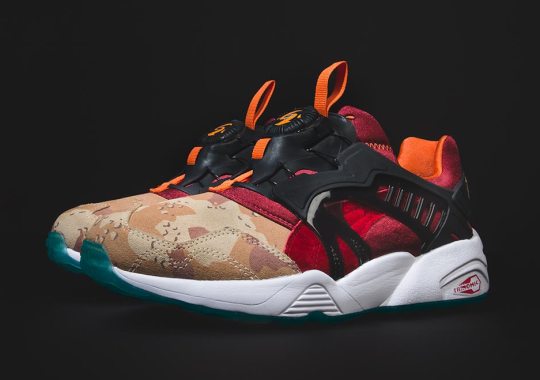 atmos and Titolo Join Forces For The Puma Disc Blaze “Desert Dusk”