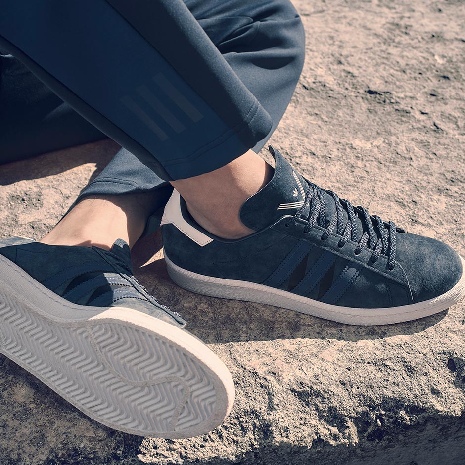 adidas campus lace black shoe 