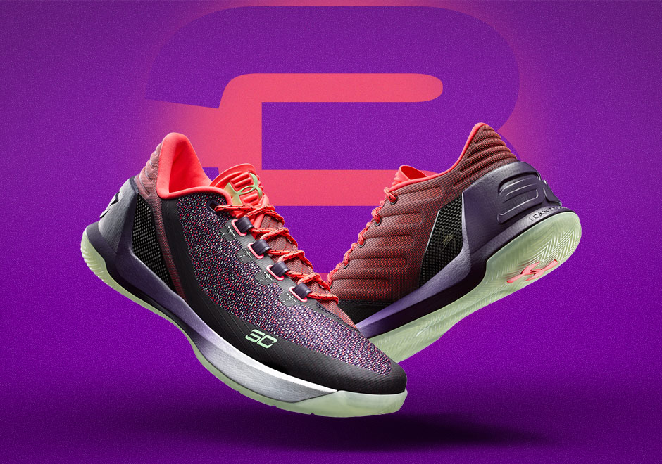 curry 3 low purple