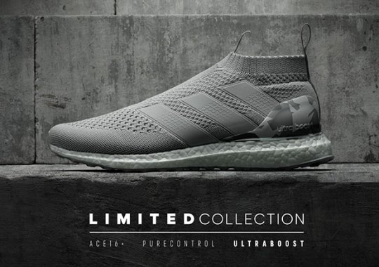 The adidas ACE16+ Ultra Boost In Grey Releases This Week